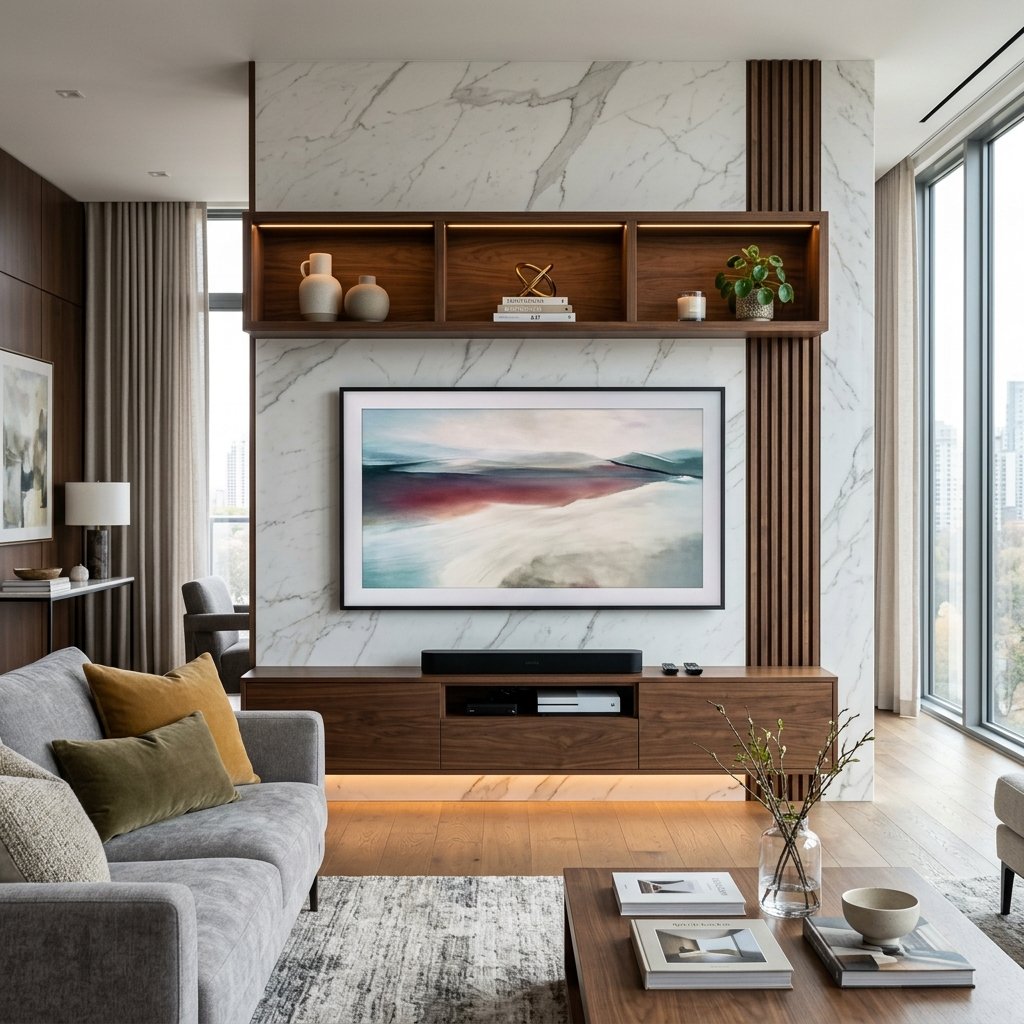 Modern TV Wall Panels and Lounge Units